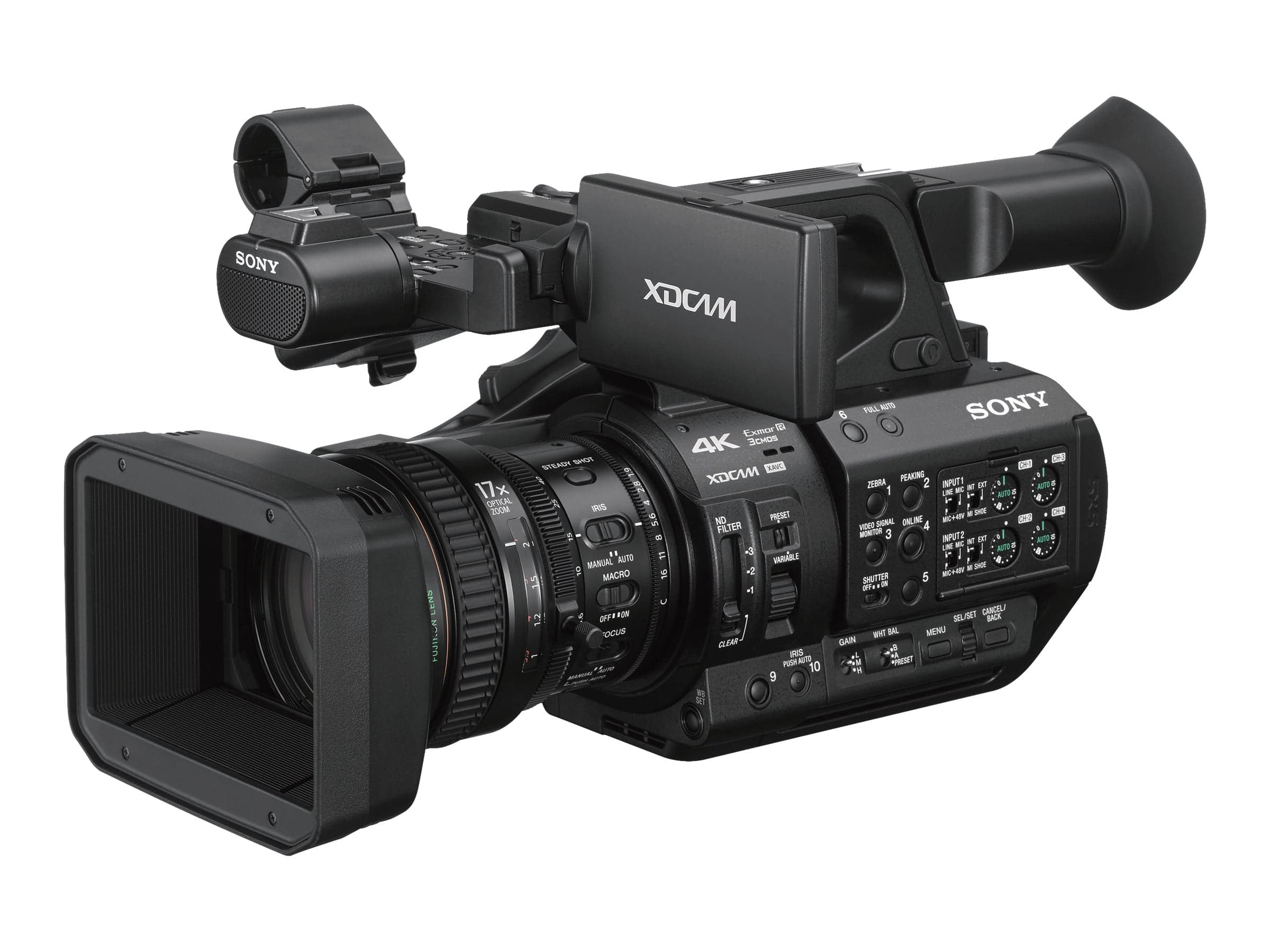 Sony PXW Z280 4K 3 CMOS 1/2