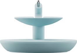Amazon - Stand with USB-C Charging Ports. Designed for Echo Dot - Agave Green