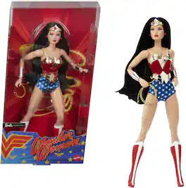 Mattel - Collectible - Barbie Signature Wonder Woman Doll (DC) - COLLECTIBLES - Multicolor