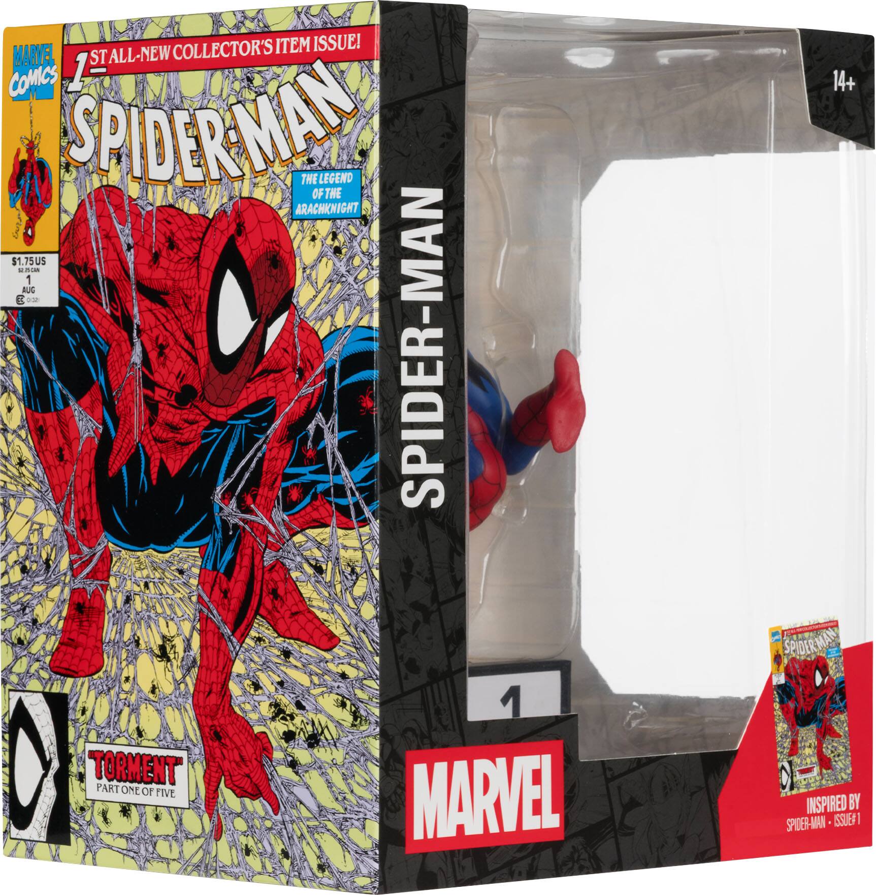 COLLECTOR'S ITEM ISSUE! MARVEL ST ALL-NEW COMICS 1 SPIDERMAN THE LEGEND OF THE ARACHNIKHT $1.75US AUG 1982 E SPIDER-MAN 1 TORMENT PART ONE OF FIVE MARVEL 14+ INSPIRED BY SPIDER-MAN ISSUE 1