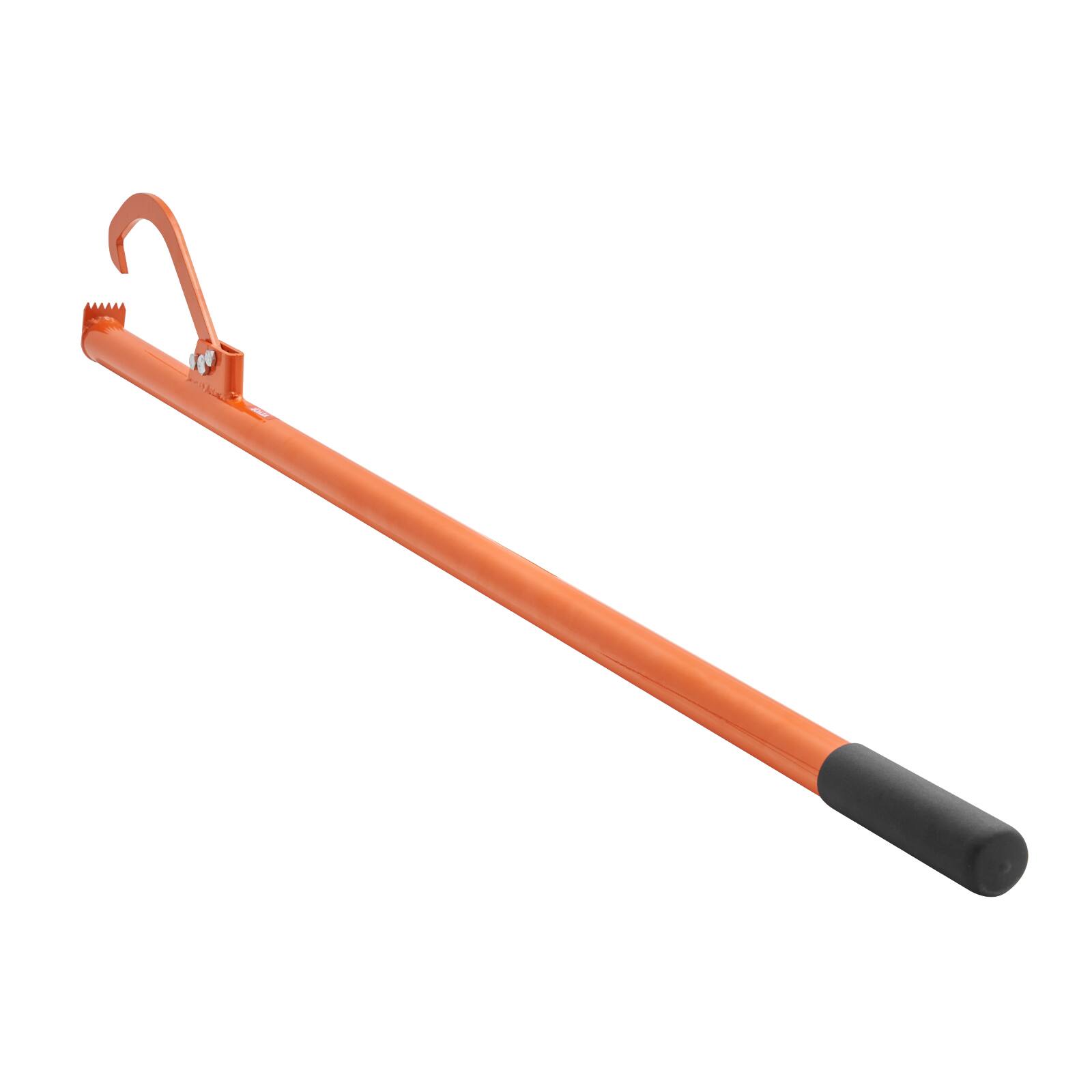 Alt View 5. VEVOR - Cant Hook Tool, 59 in, Heavy Duty Steel Log Roller, Log Lifter Timber Jack for Max 32" Dia Logs, Forestry Logging Tools - Orange.