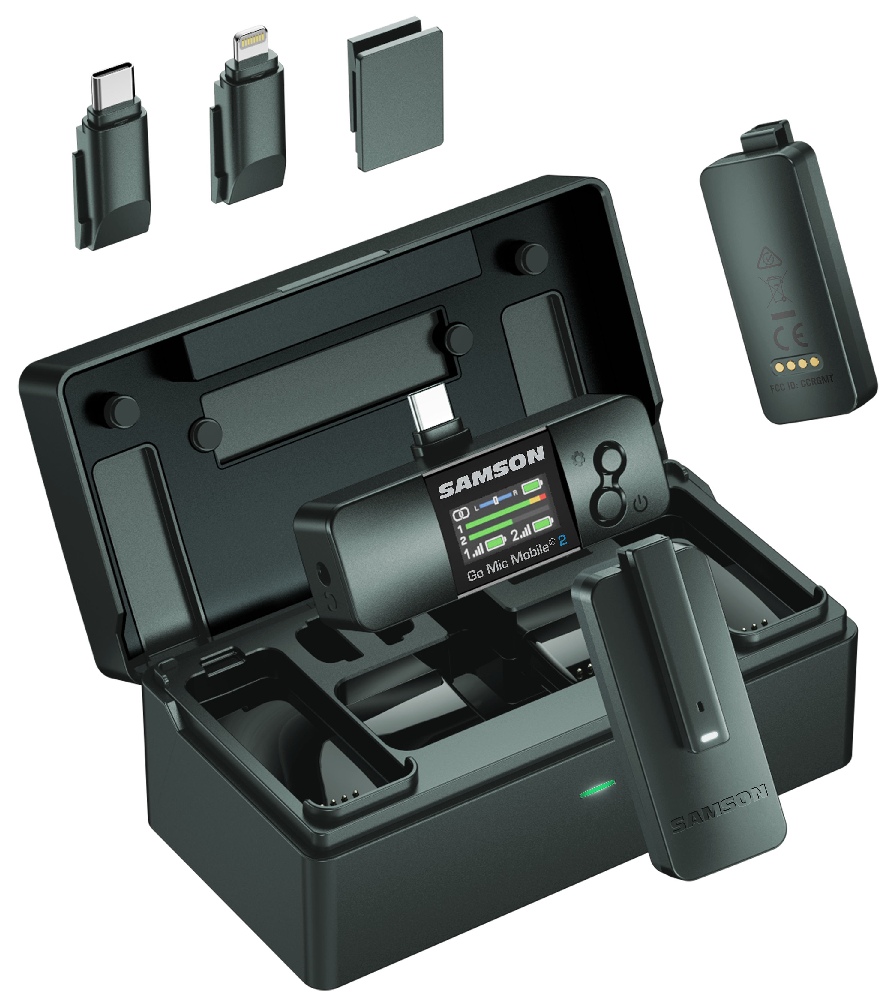 - ce FCC -0 CERGMT
- SAMSON
- Go Mic Mobile® 2
- 1.all 2.all
- 1.2 2.2
- SAMSON