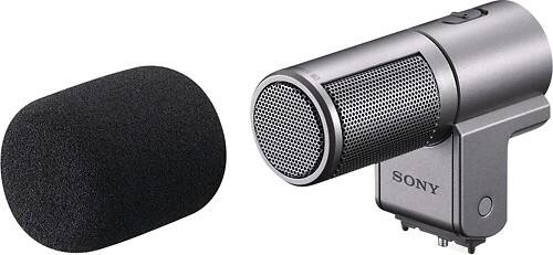 Angle Standard. Sony - ECMSST1 Compact Stereo Microphone for NEX 3 and NEX 5 Compact System Cameras.