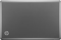 Front Standard. HP - Laptop / AMD E-Series Processor / 15.6" Display / 3GB Memory / 320GB Hard Drive - Charcoal Gray.
