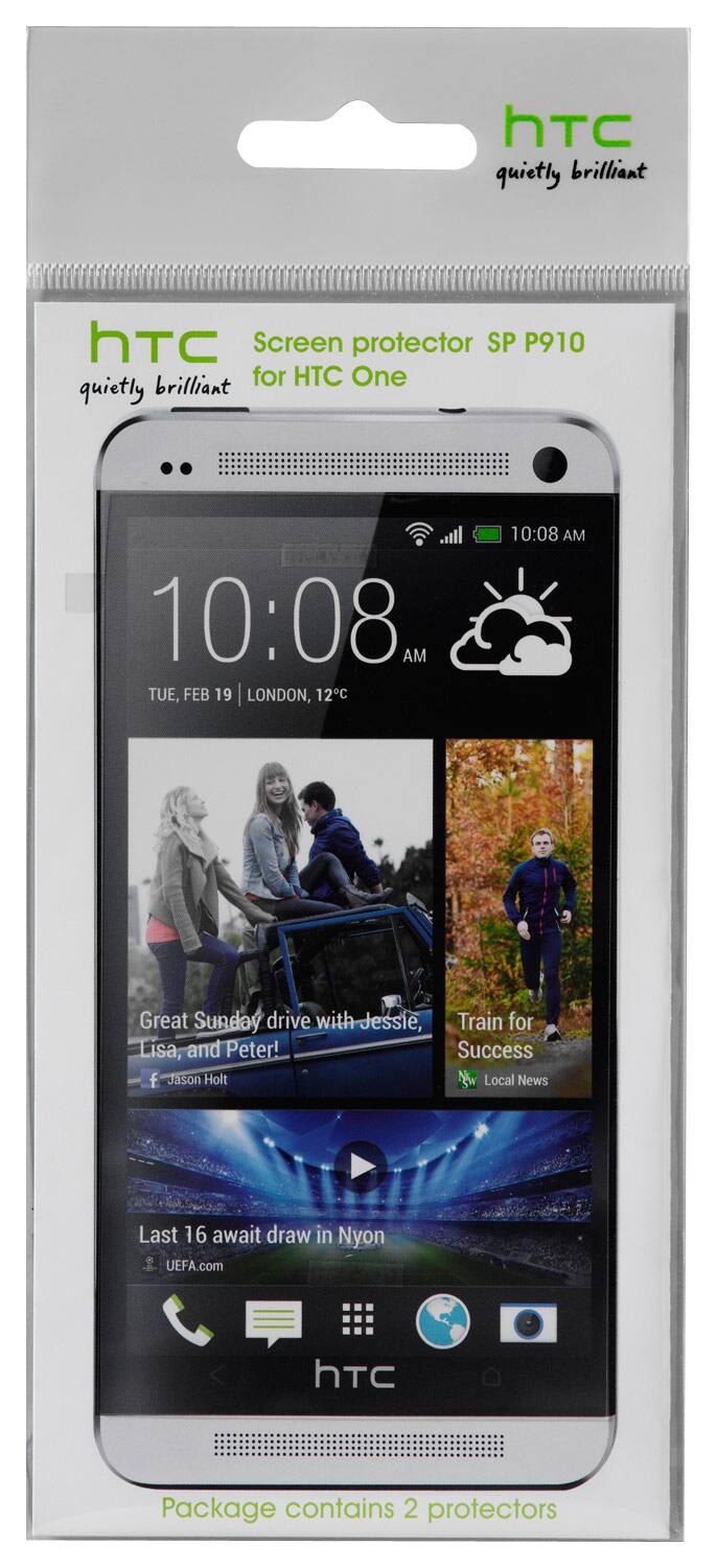 Best Buy Screen Protectors for HTC One Mobile Phones (2Pack) Clear 60