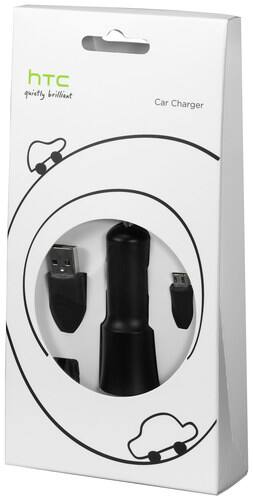 Front Standard. HTC - CC C200 Vehicle Charger.