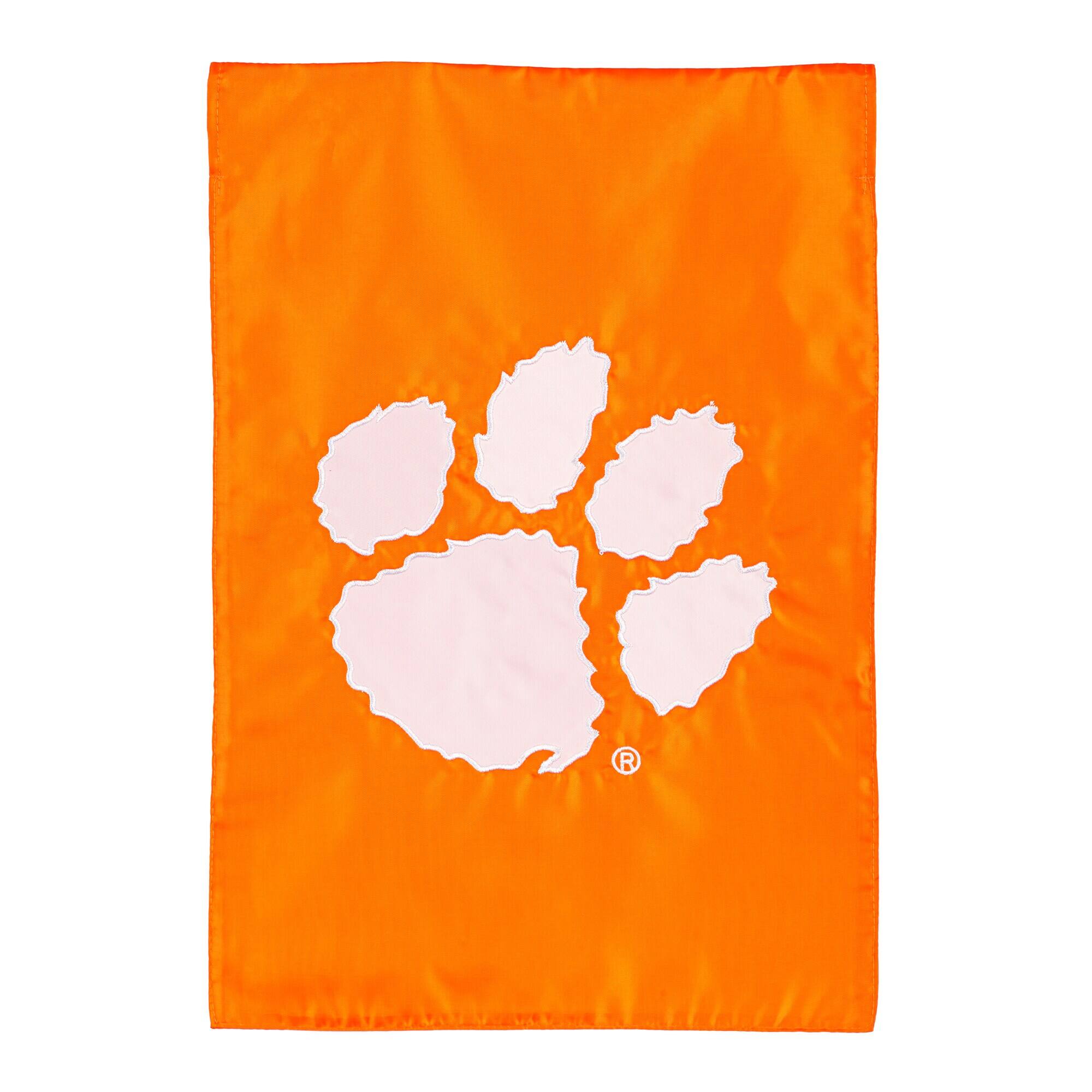 Front. Evergreen Enterprises - Clemson Tigers 12.5" x 18" Double-Sided Garden Flag - Multicolor.