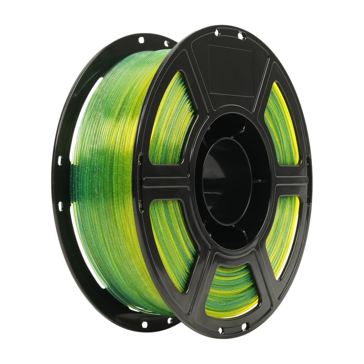 Alt View 4. Flashforge - PLA Crystal Rainbow 3D Printer Filament-1.75mm-1kg (2.2 lbs) Spool - Summer Night Fireflies.