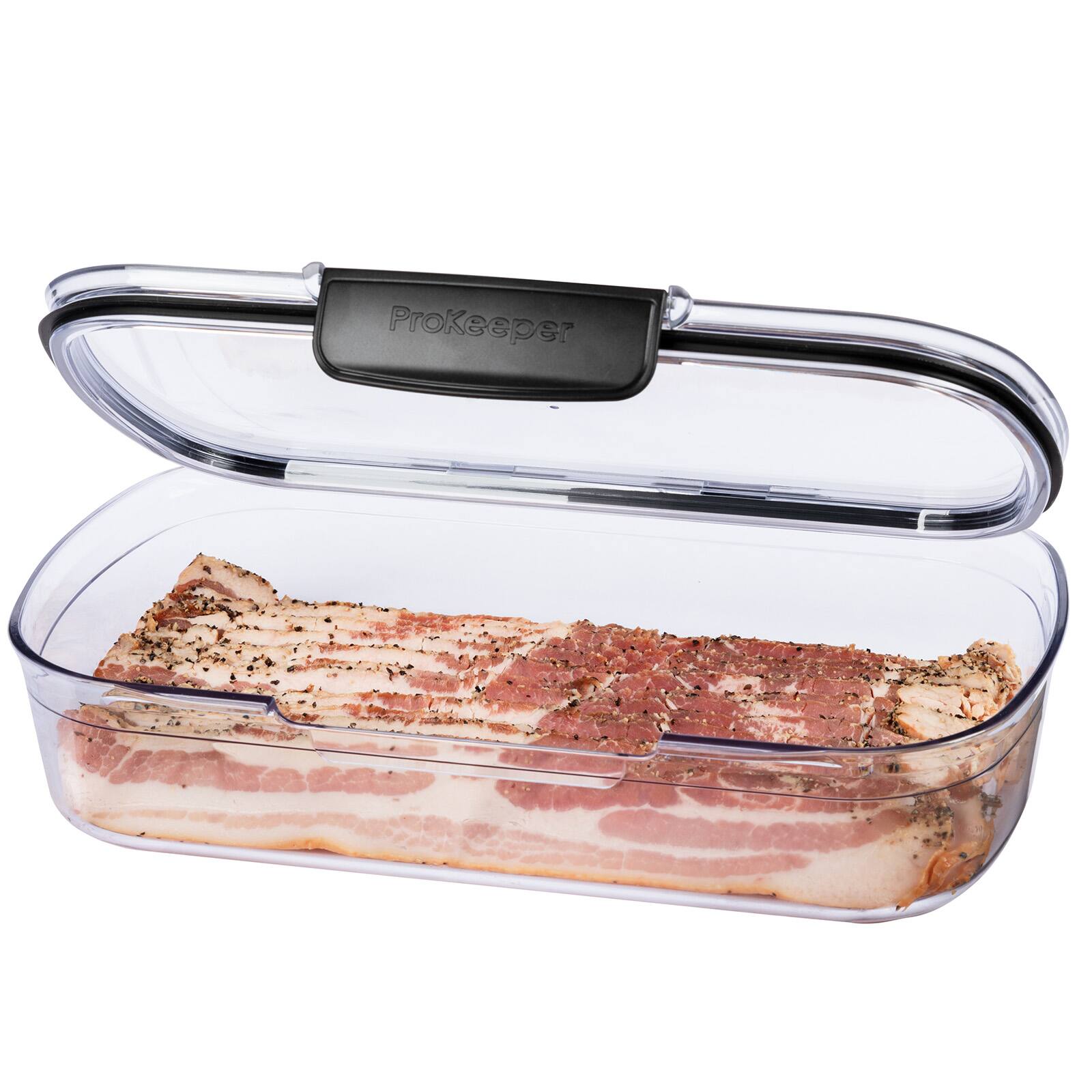 Alt View 2. Progressive International - ProKeeper+ Airtight Deli Storage Container, Clear Plastic - Clear.