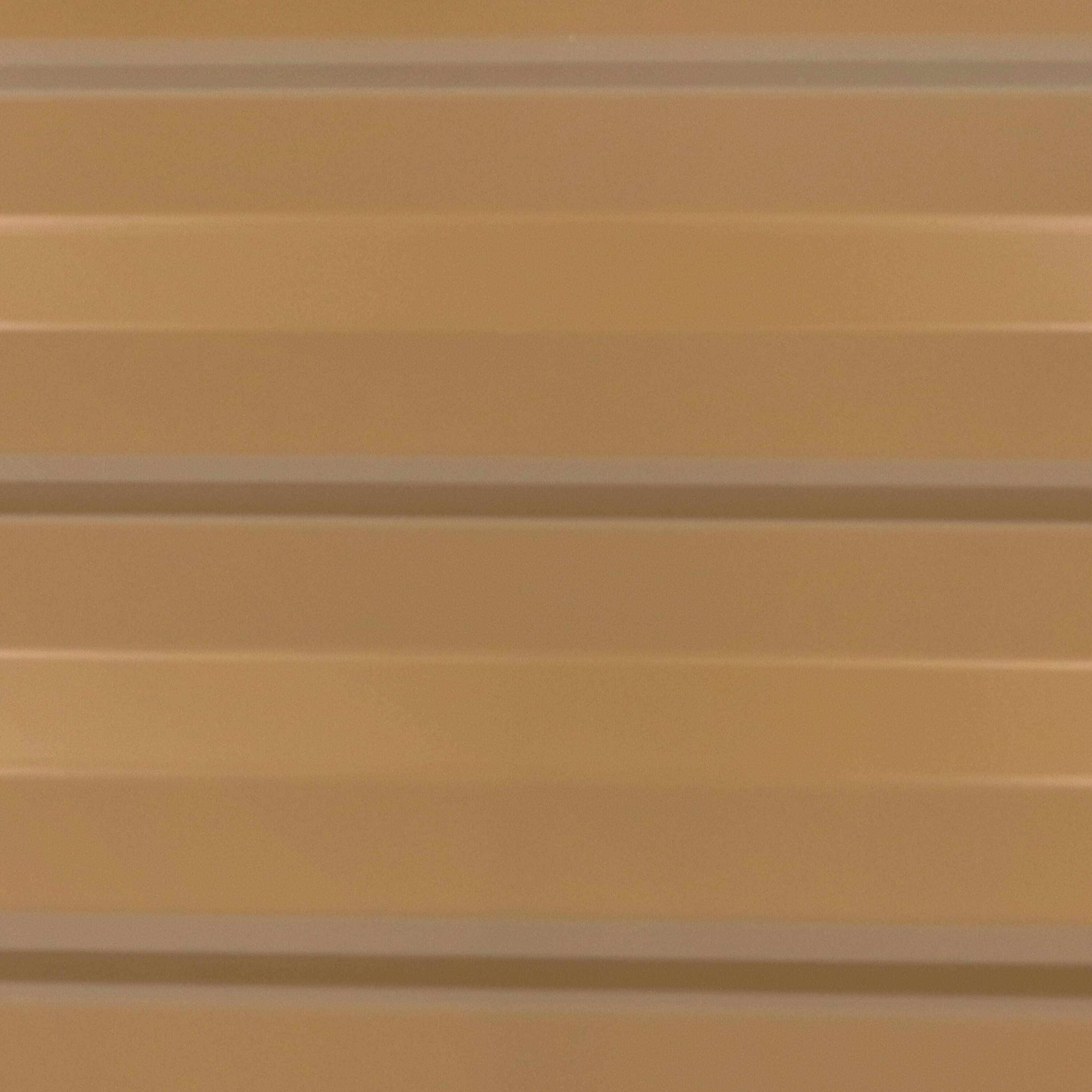 Alt View 3. Sunnydaze - 48 in Galvanized Steel Rectangle Raised Bed - Set of 2 - Brown.