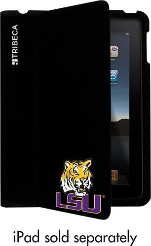 Best Buy: Tribeca LSU Deluxe Folio Case for Apple® iPad® 2 Black FVA5000