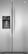 Front Standard. Whirlpool - 26.4 Cu. Ft. Side-by-Side Refrigerator with Thru-the-Door Ice and Water - Monochromatic Satina.