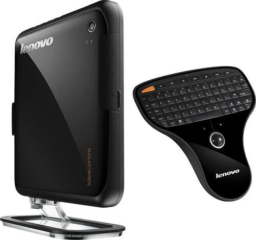Front Standard. Lenovo - IdeaCentre Desktop / Intel® Atom™ Processor / 2GB Memory / 250GB Hard Drive.