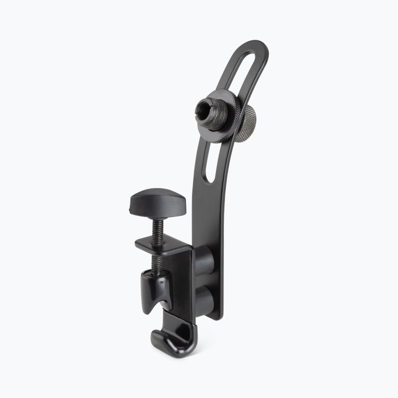 Alt View 7. On Stage Stands - On-Stage DM50 Drum Rim Microphone Clamp - Black.