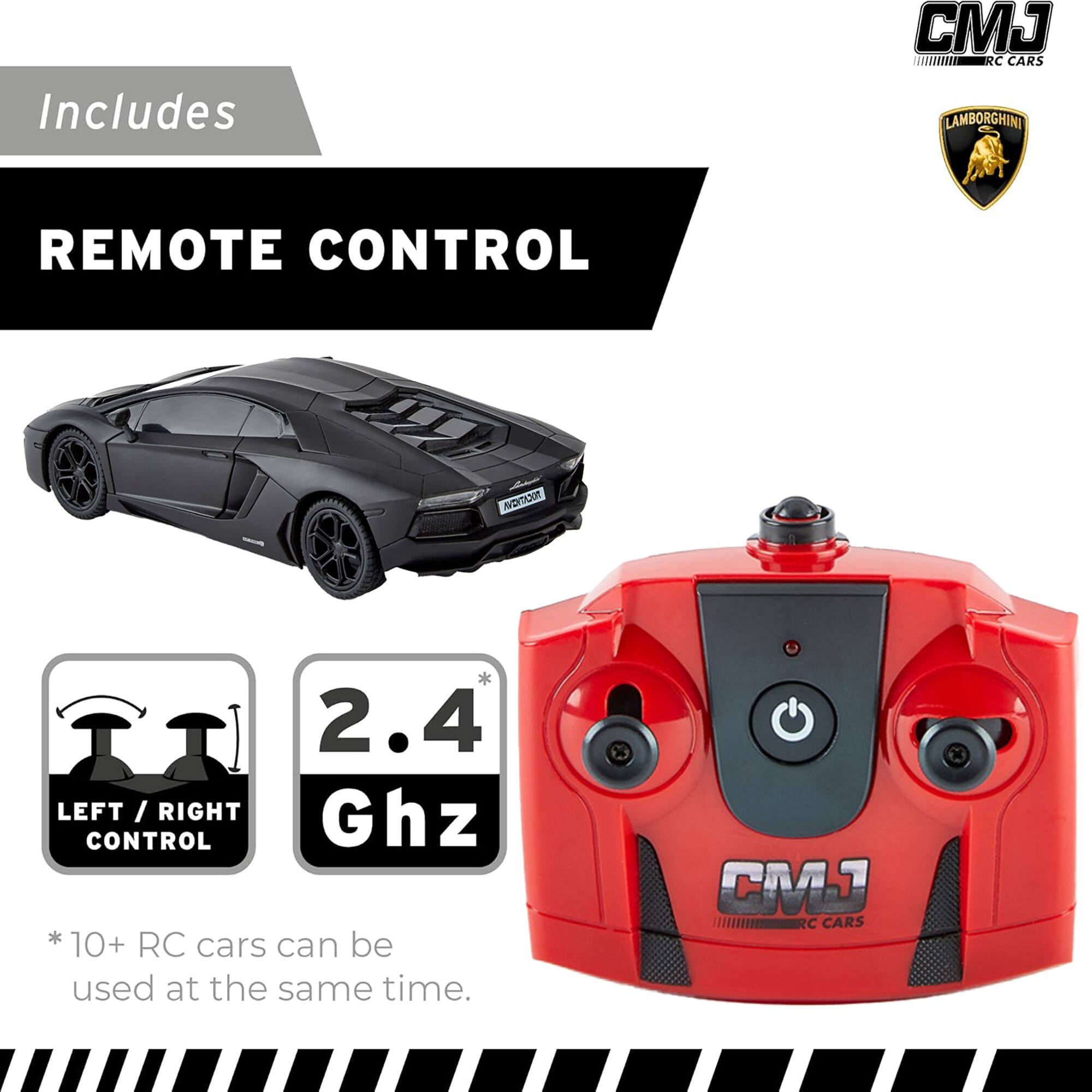 Includes J RC CARS LAMBORGHINI REMOTE CONTROL TOCKTYGA * 2.4 GHz CONTROL * 10+ RC cars can be used at the same time. CMJ RC CARS.