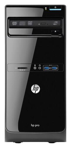 Front Standard. HP - Pro 3500 Desktop - 4GB Memory - 500GB Hard Drive.