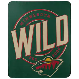 Northwest - Minnesota Wild 50" x 60" Campaign Fleece Throw - Green