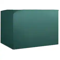 Front. Outsunny - Patio Swing Cover, Outdoor Garden Furniture Protection Hammock Cover Waterproof 85" X 61" X 59".