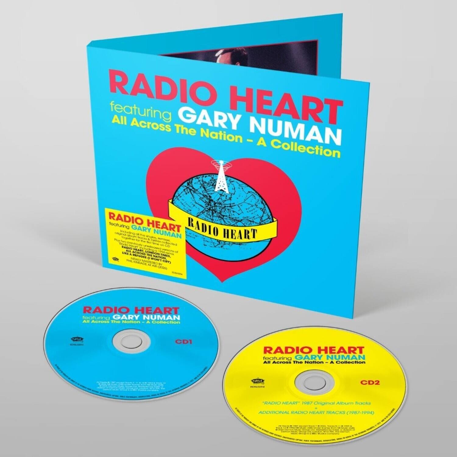 RADIO HEART featuring GARY NUMAN - All Across The Nation - A Collection

RADIO HEART featuring GARY NUMAN

CD1

CD2

"RADIO HEART" 1987 Original Album Tracks
ADDITIONAL RADIO HEART TRACKS (1987-1994)