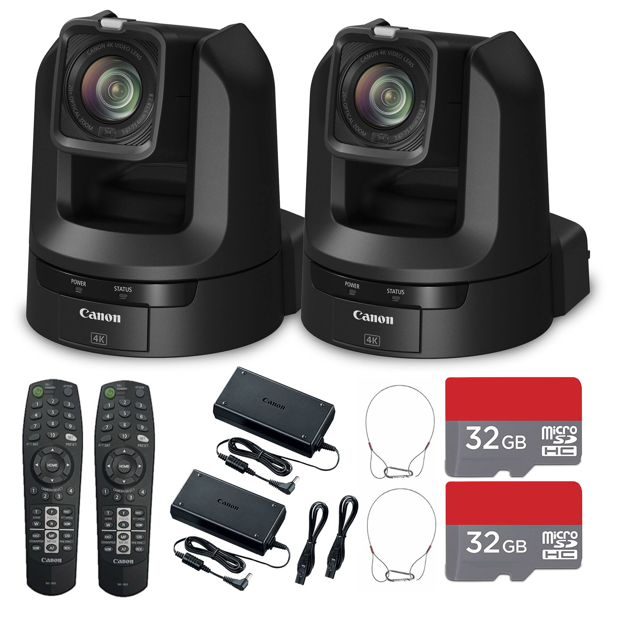 Canon 4K Video Lens  
20% Optical Zoom  
Canon 4K Video Lens  
Canon 4K  
Power Status  
Canon 4K  
1 A 1 - P I . 1 . a . 1 A -- : - 4 12 - a . . PE  
Canon 32 GB Micro SD  
Canon 32 GB Micro SD