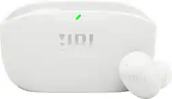 JBL - Vibe Buds 2 Noise Cancelling Earbuds - 2025 - White - Front_Zoom