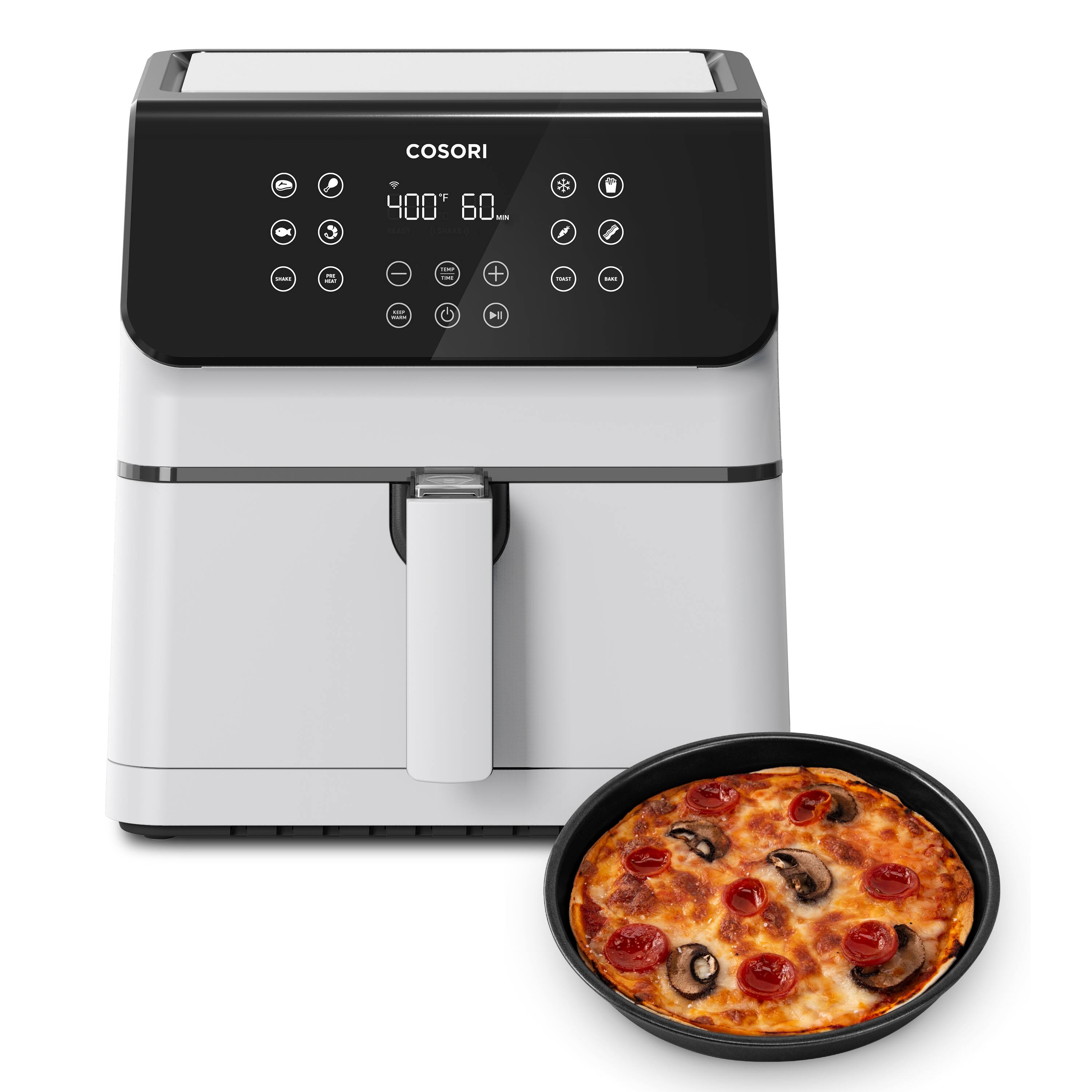 Alt View Zoom 11. Cosori - Pro II 5.8-Quart Smart Air Fryer - White.