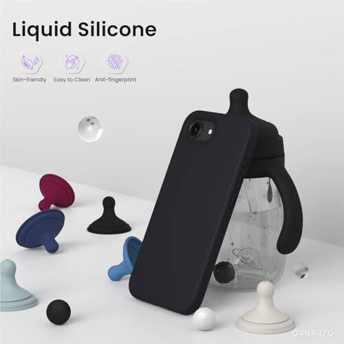 Liquid Silicone Skin-friendly Easy to Clean Anti-fingerprint ORNARTO