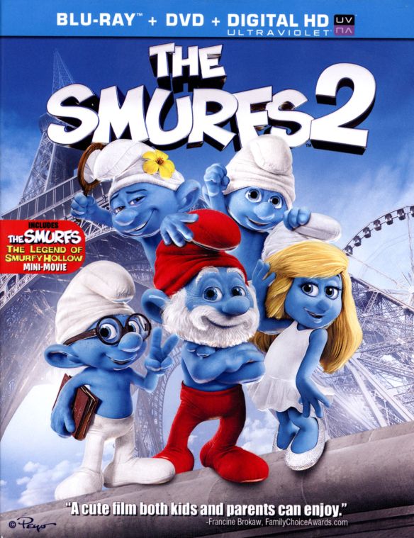  The Smurfs 2 [2 Discs] [Includes Digital Copy] [Blu-ray/DVD] [2013]