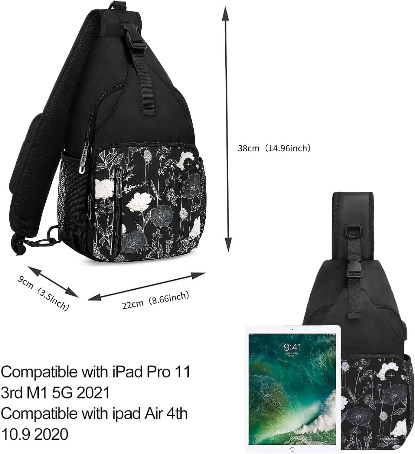 38cm (14.96inch)  
9cm (3.5inch)  
22cm (8.66inch)  

Compatible with iPad Pro 11 3rd M1 5G 2021  
Compatible with iPad Air 4th 10.9 2020