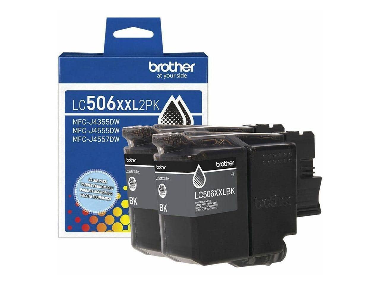 Brother - Original Super High XXL Series Yield Inkjet Ink Cartridge Black 2 Pack