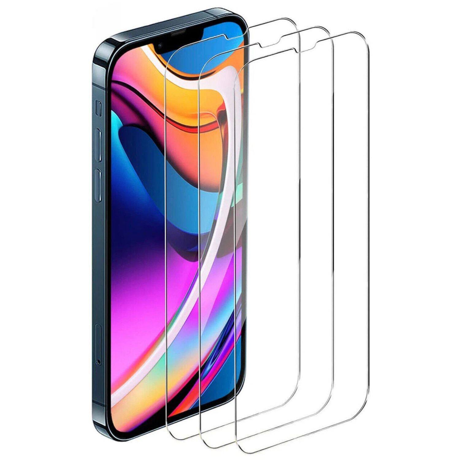 Home Collection - 3× Tempered Glass Screen Protector for iPhone 16 Pro – Anti-Scratch & HD - Clear