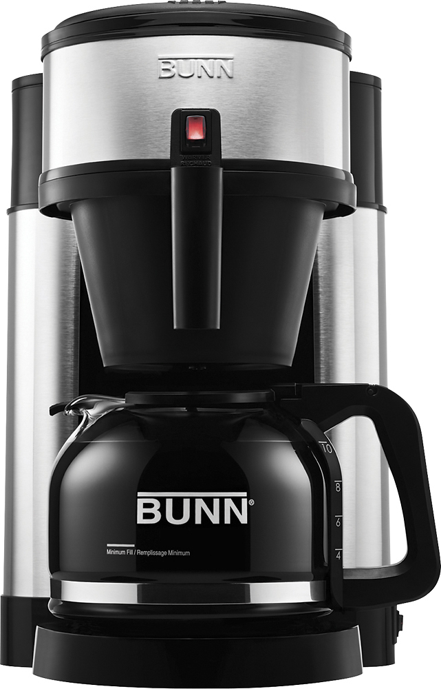 BUNN Velocity Brew 10-Cup Coffee Maker Stainless-Steel NHSB - Best Buy