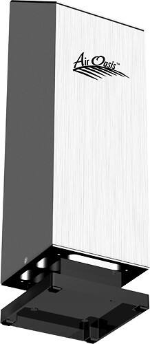 Alt View 12. Air Oasis - Residential Air Sanifier Purifier - Silver.