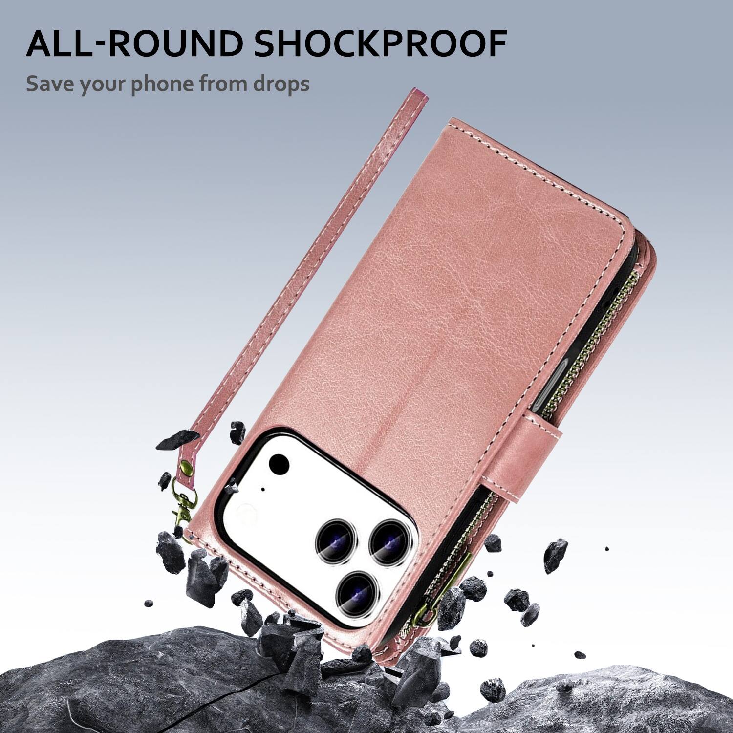 ALL-ROUND SHOCKPROOF  
Save your phone from drops