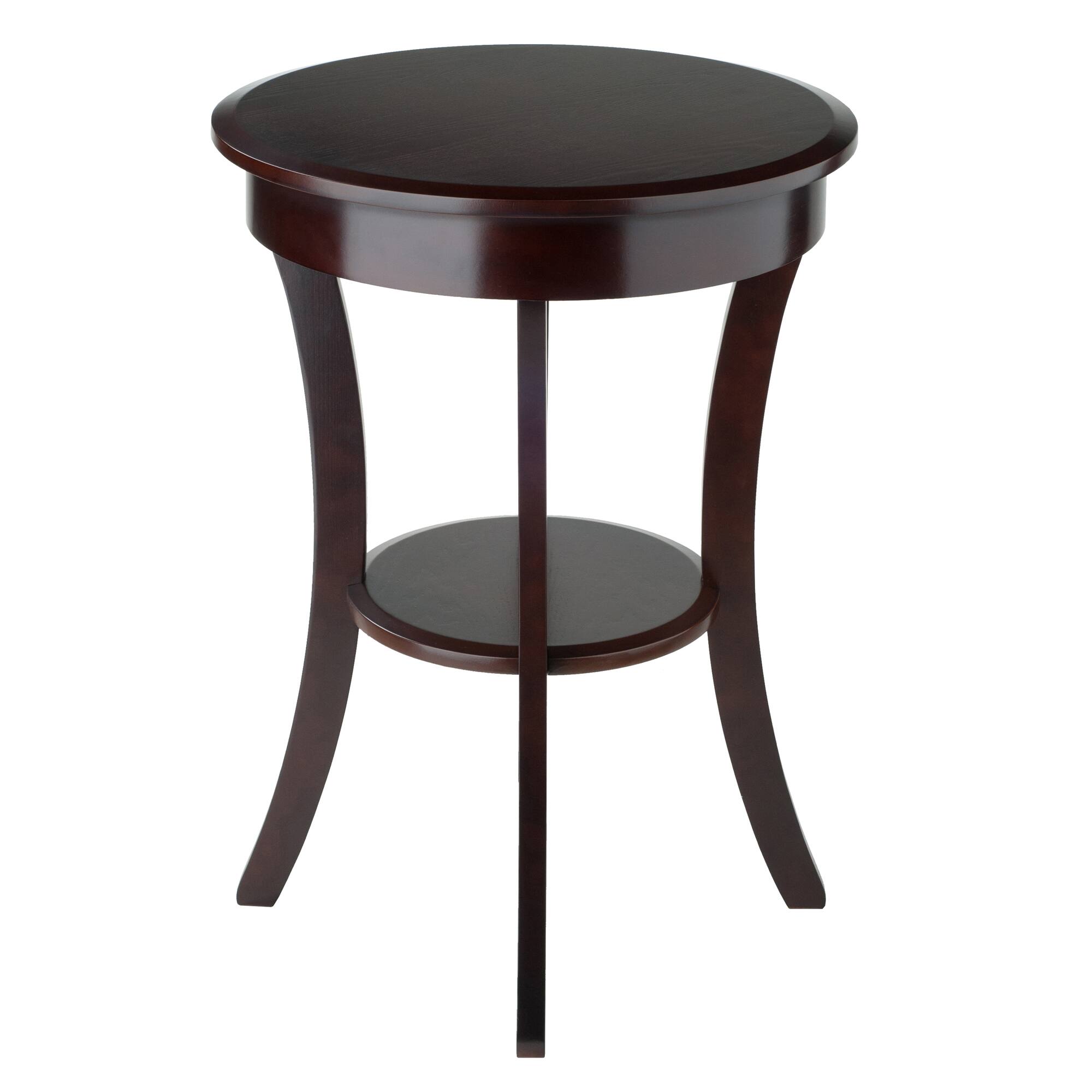 Alt View 5. Winsome Wood - Sasha Round Accent Table - Cappuccino.