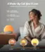 A Wake-Up Call You'll Love Feel the calm of sunrise light waking you up 5-60 Mins Sunrise Duration LO-L16 Adjustable Volume Z Z Snooze Function 08:30 JU JOMD0 06:30 CAN  FUU AM 6:30 AM 7:00 AM 7:30