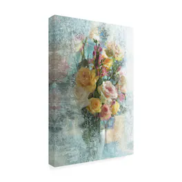 Trademark Fine Art - Andrey Morozov The Winter Bouquet Canvas Art - 30 x 47 Inches - 30x47 - Multicolor