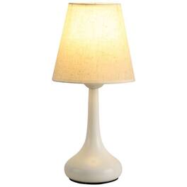 Cluzine - AC Powered Dimmable LED Ceramic Desk Lamp Touch Sensitive Bedside Lamp for Home Interior Decoration