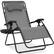 Front. Best Choice Products - Best Choice Products Oversized Zero Gravity Chair, Folding Outdoor Patio Recliner w/ Cup Holder - Ice Gray - Ice Gray.