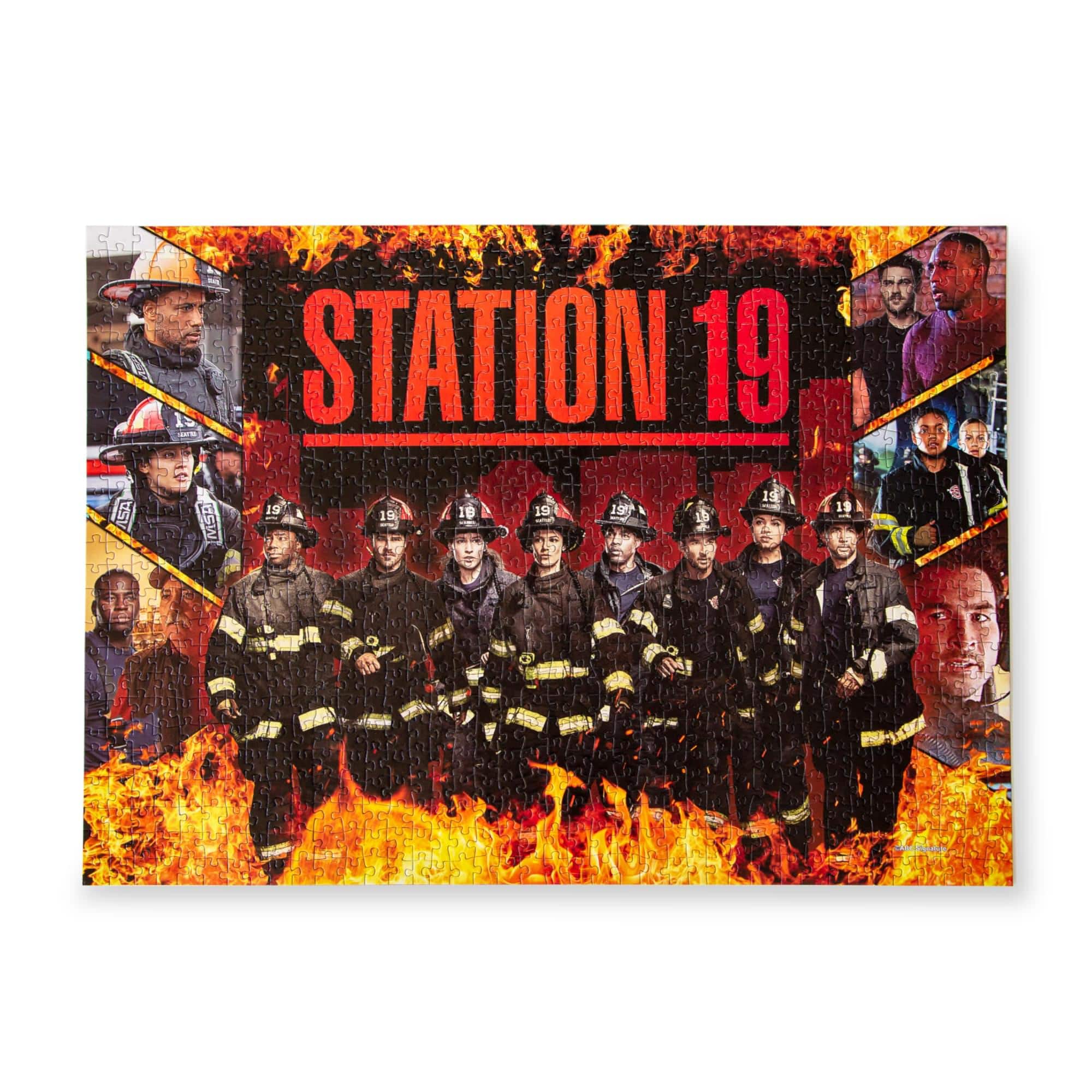 Station 19 Collage 1000-Piece Jigsaw Puzzle | Toynk Exclusive - Multi-Color