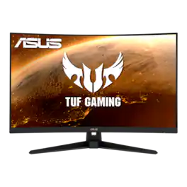 ASUS - Refurbished Excellent - TUF Gaming VG328H1B-32” FHD (1920 x 1080) Curved Gaming Monitor - Black