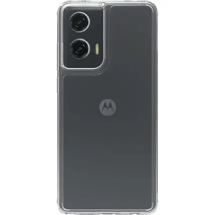 Front. SaharaCase - Inspire Series Hard Shell Case for Motorola G Stylus 5G (2024) - Crystal Clear.