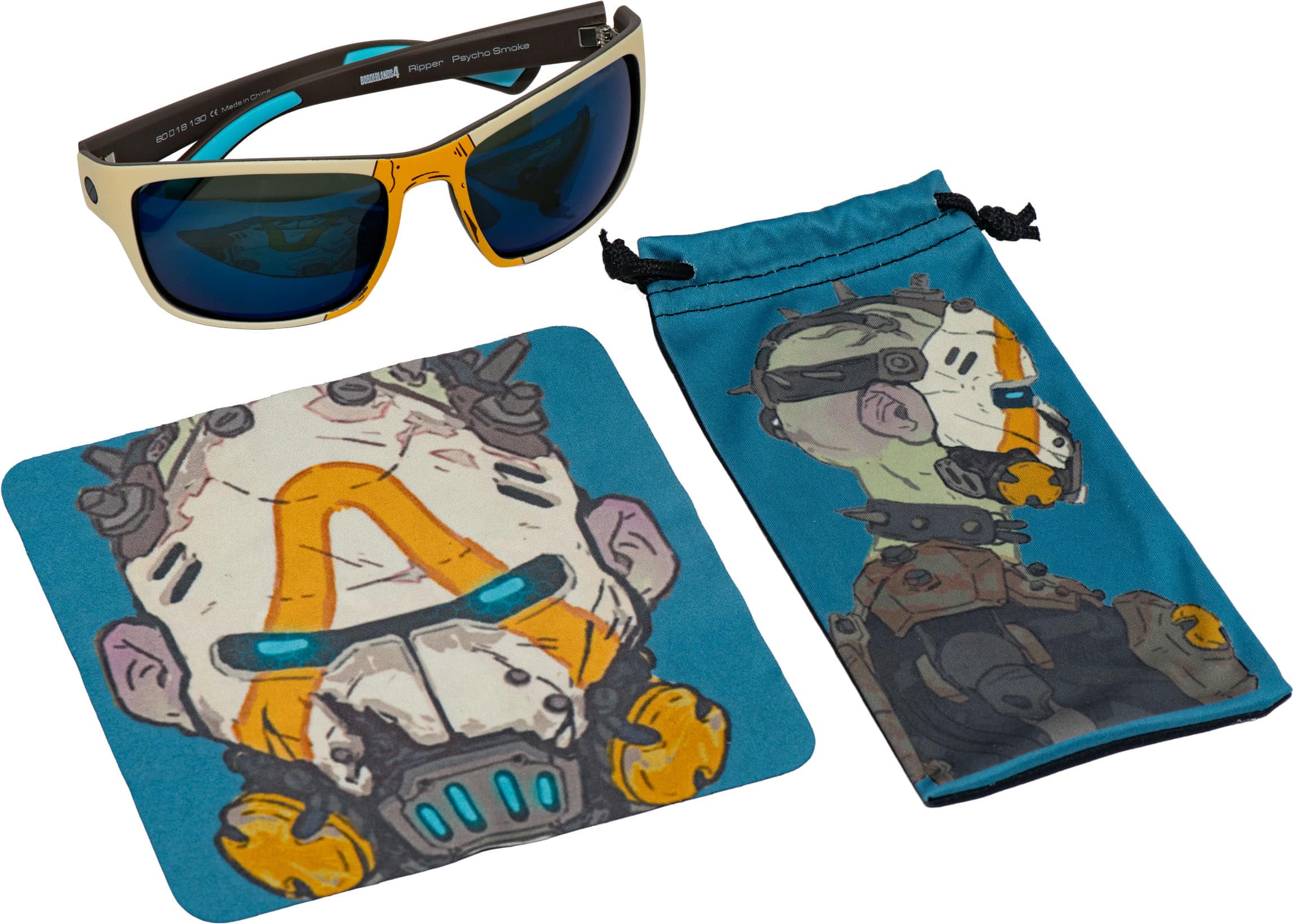 GUNNAR - Borderlands Ripper Computer Glasses with Blue Light Reduction, Sun Lenses - Bandit Smoke - Front_Zoom