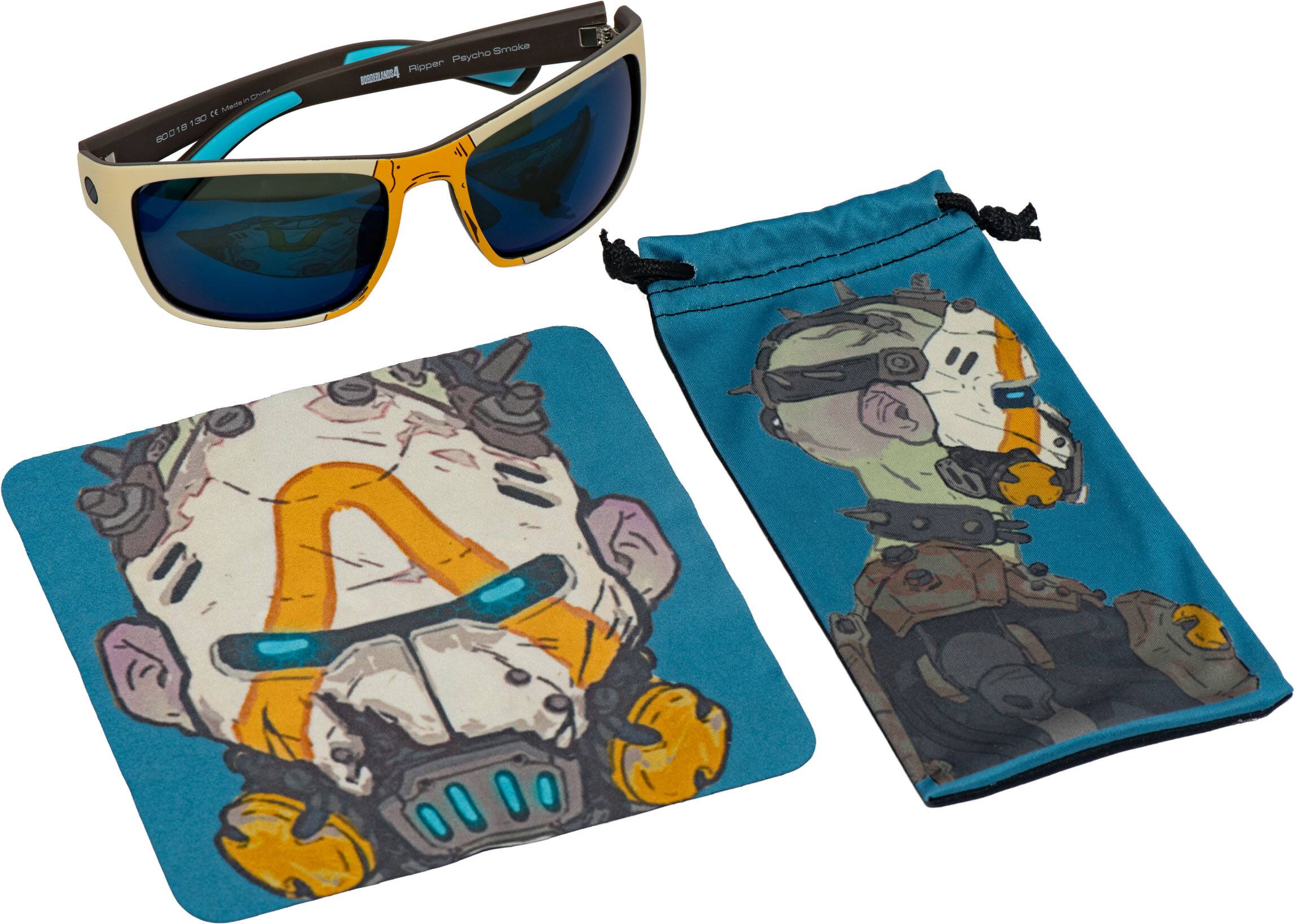 GUNNAR - Borderlands Ripper Computer Glasses with Blue Light Reduction, Sun Lenses - Bandit Smoke