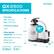 QX 2600 SPECIFICATIONS
- Pool Size
- Min: 4,800 gal
- Max: 15,000 gal
- Chlorine Output
- 11g/hr
- Filter Media Capacity (not included)
- 120 lb #20 Silica Sand
- 85 lb Glass
- 3.3 lb Fiber Ball
- System Flow
- 2,150GPH
- Pump Motor
- 0.6 HP
- Tank Size
- 16"
- Dimensions
- 27.8" (height)
- 25.6" (width)
- 19.5" (depth)