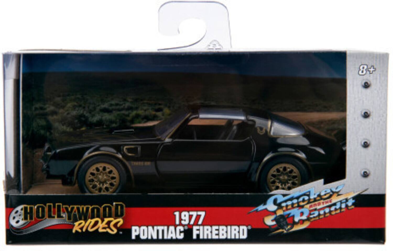 8+ HOLLYWOOD RIDES Smokey and the Bandit ANDYNE 1977 PONTIAC FIREBIRD