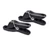 WORX - WA0235 Aerocart 2-Pack Universal Wheelbarrow Tool Holder - Black
