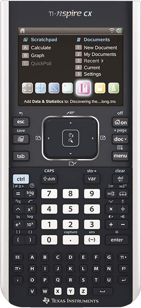 TI-Nspire CX II Online Calculator - Single 1 Year Subscription