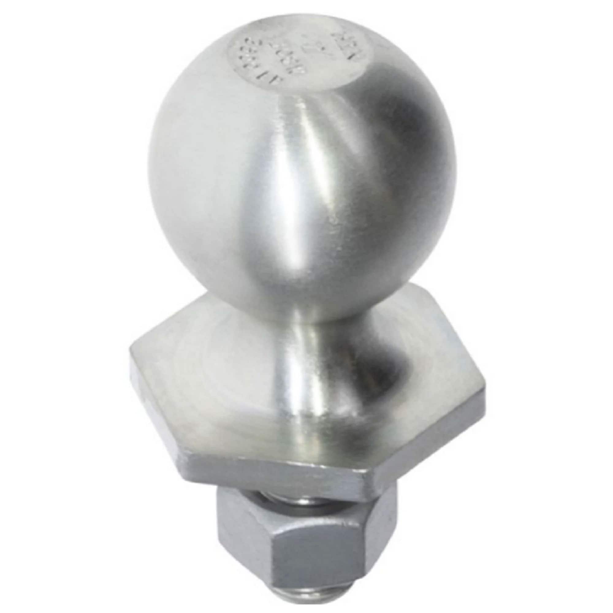 Bulldog - Interlock Trailer Hitch Ball with 3,500 Pound Capacity for Automotive - Silver