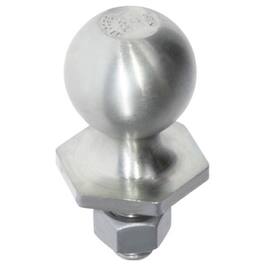 Bulldog - Interlock Trailer Hitch Ball with 3,500 Pound Capacity for Automotive - Silver